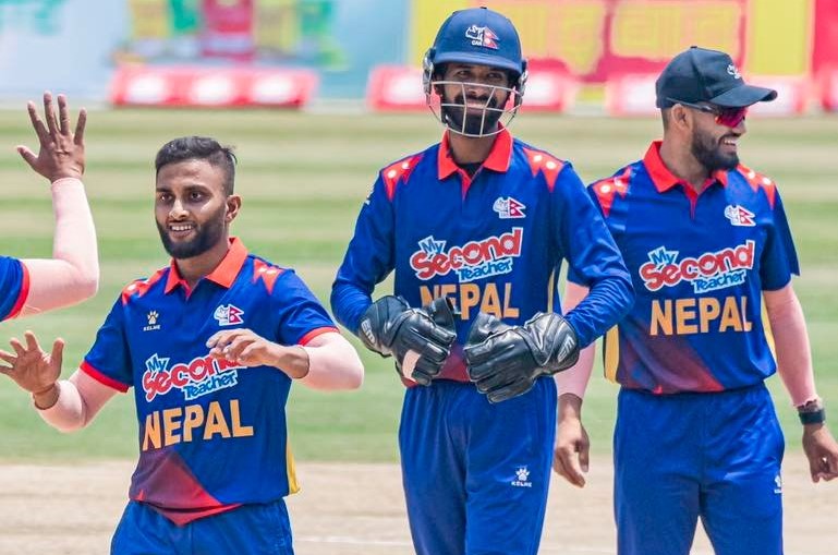 एकै ओभरमा सागर ढकालले लिए दुई विकेट