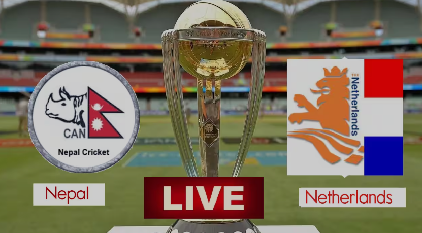 भरतपुर महानगरले ठुलो डिसप्लेमा नेपाल र नेदरल्याण्डबीचको खेल देखाउने