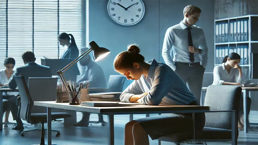 हाकिमले गाली गरेपछि ट्वाइलेट नै जान छाडेकी महिला कर्मचारीको शरीर जब ढुंगाजस्तै बन्यो