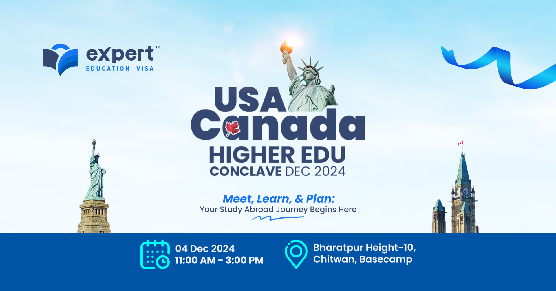 एक्सपर्ट चितवनमा युएसए–क्यानडा हायर एडु कन्क्लेभ बुधबार हुँदै