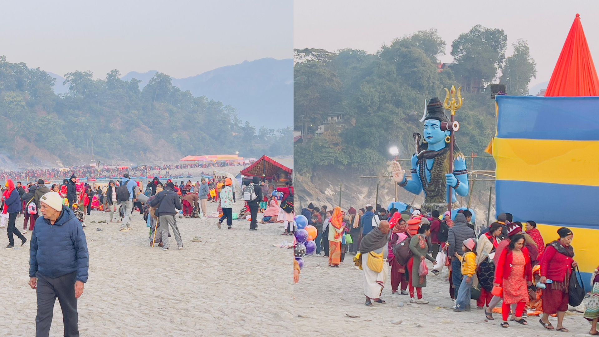 देवघाटमा ऐतिहासिक मकरस्नान र महामहोत्सवको  शुभारम्भ