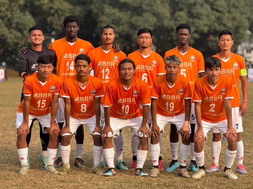 पुलिसलाई हराउँदै सरस्वति राईजिङ भरतपुर गोल्डकपको सेमिफाइनलमा