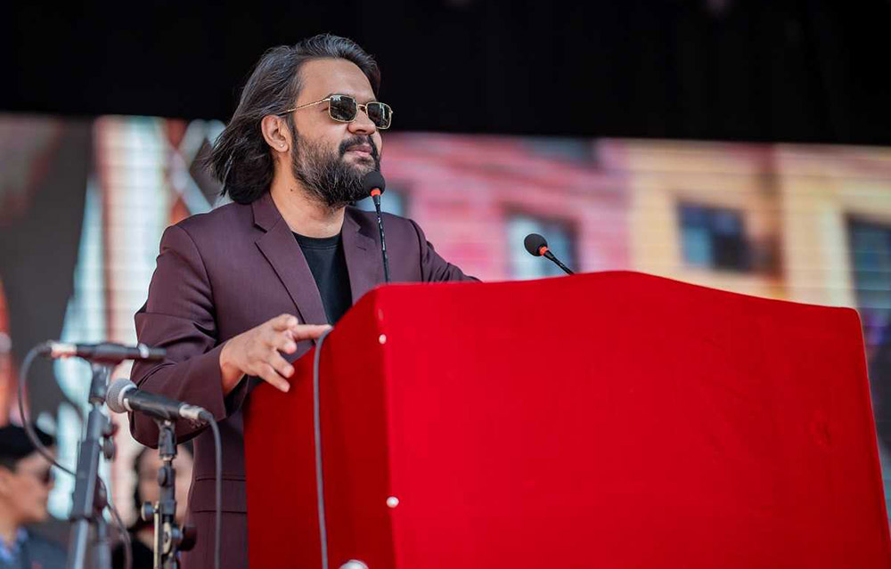 स्वयम्भू क्षेत्र धार्मिक एवं सामाजिक सहअस्तित्वको अनुपम समाज हो: बालेन शाह