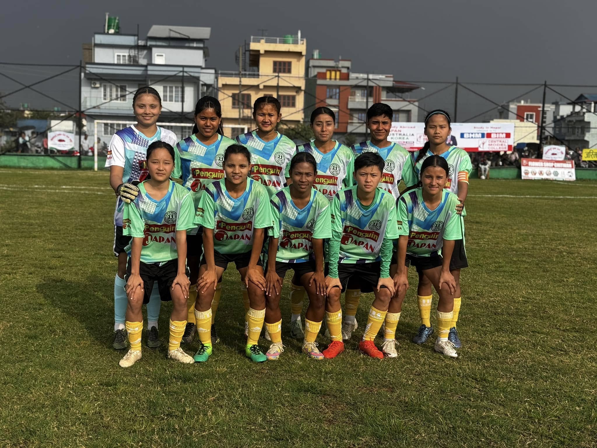 राष्ट्रिय महिला फुटबल प्रतियोगितामा भरतपुर २४ को विजयी सुरुवात