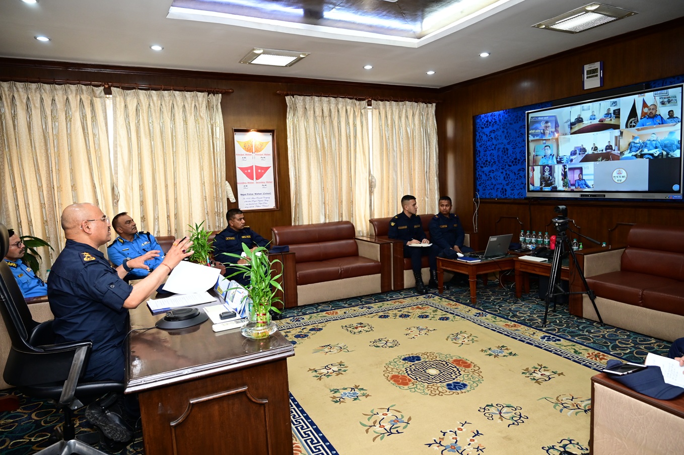 उच्च मनोबलका साथ प्रहरी परिचालन गर्नुपर्छ : महानिरीक्षक थापा