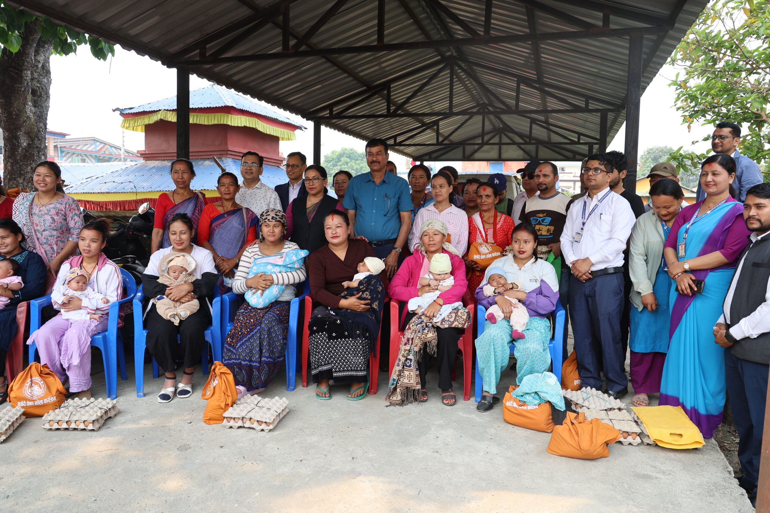 भरतपुर महानगरद्धारा ‘सुत्केरी पोषण झोला’ कार्यक्रम सुरु