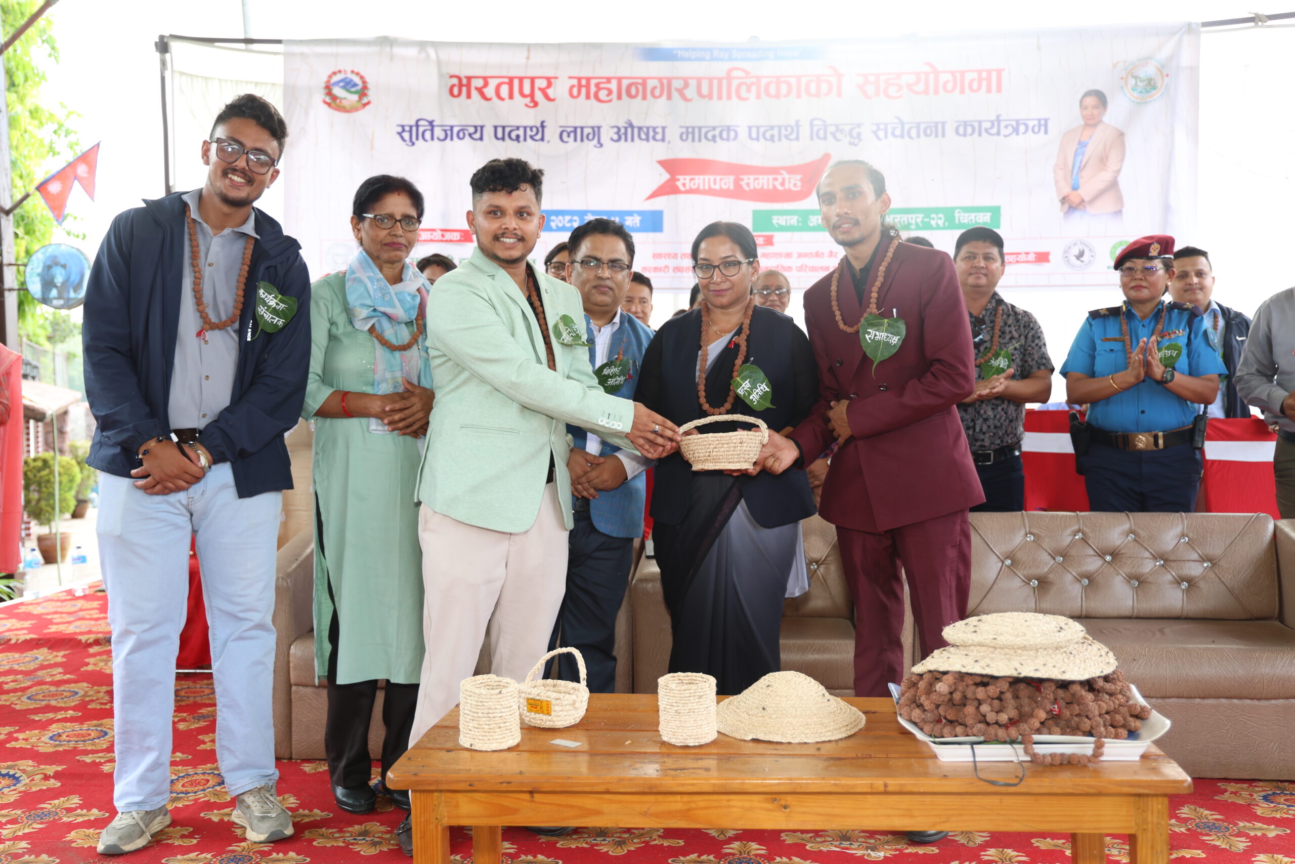 भरतपुरका १० विद्यालयमा लागूऔषध विरुद्ध सचेतना कार्यक्रम सम्पन्न