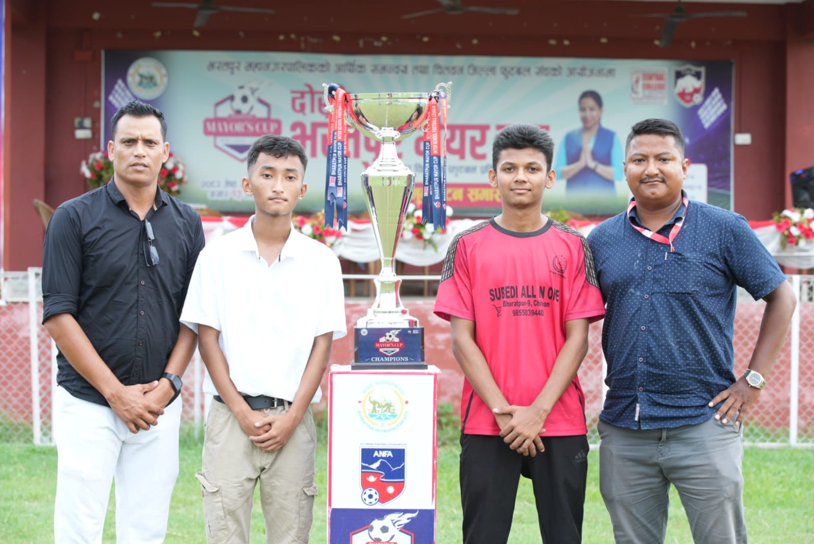 भरतपुर मेयर कपको फाइनल आजः उपाधिका लागि वाल्मीकि शिक्षा सदन र डन एकेडेमी भिड्दै