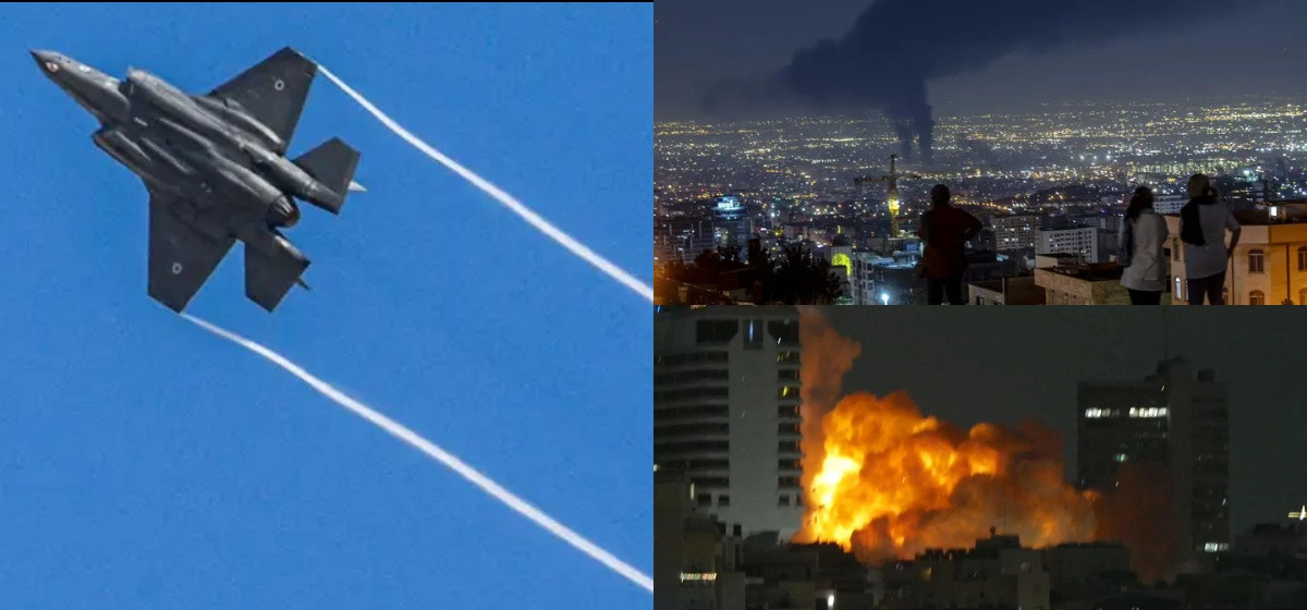 इजरायलद्वारा ६० लडाकु विमानबाट इरानमाथि आक्रमण, इरानले पनि गर्‍यो निरन्तर मिसाइल आक्रमण