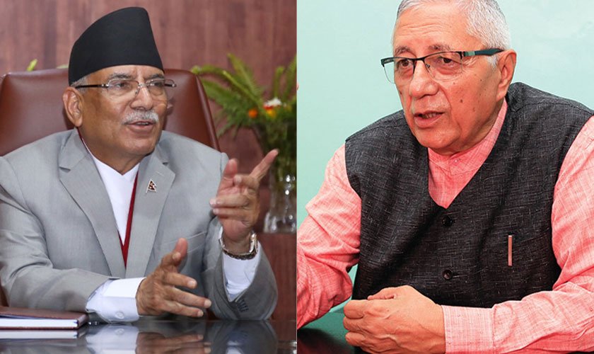 प्रचण्डलाई शेखरले भने– पहिला सरकार ढाल्ने प्रयास गर्नुस्, त्यसपछि नयाँ खेलहरू सुरु हुन्छन्