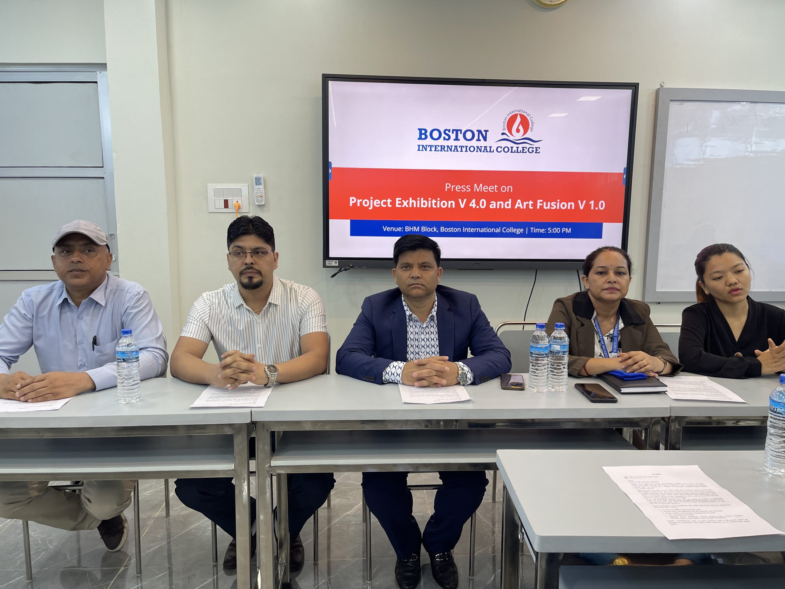 बोस्टन इन्टरनेशनल कलेजमा नवप्रवर्तनको उत्सव- प्रोजेक्ट र कला प्रदर्शनी हुँदै