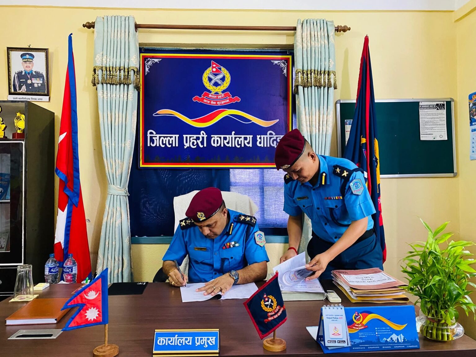 धादिङको कमाण्ड एसपी रिजालले सम्हाले, इमान्दारितापूर्वक काम गर्न निर्देशन