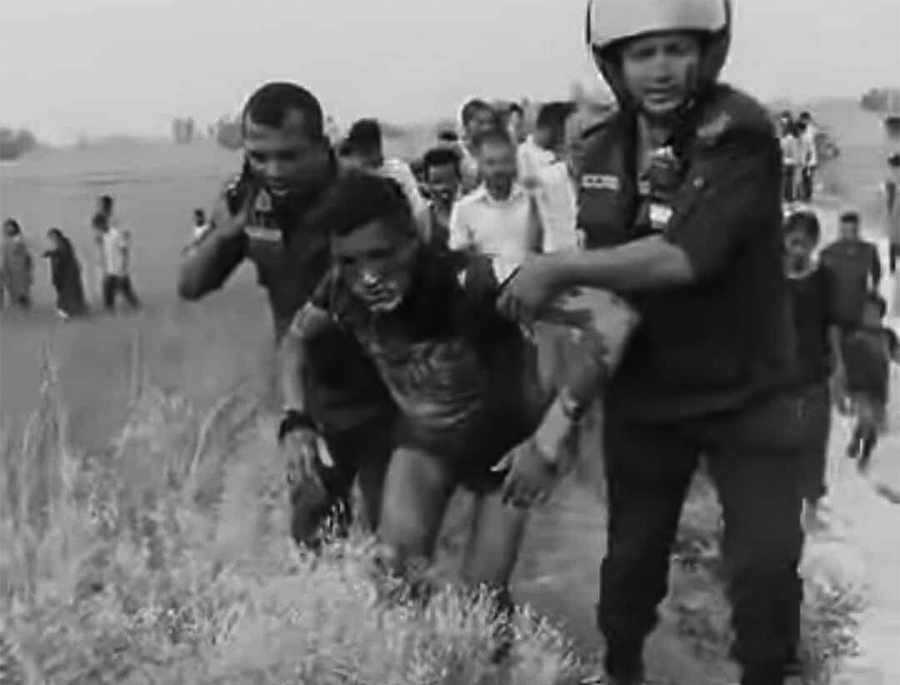 सुटकेसभित्र मृत भेटिएकी रुबीको हत्या आरोपी जलेको अवस्थामा भेटिए