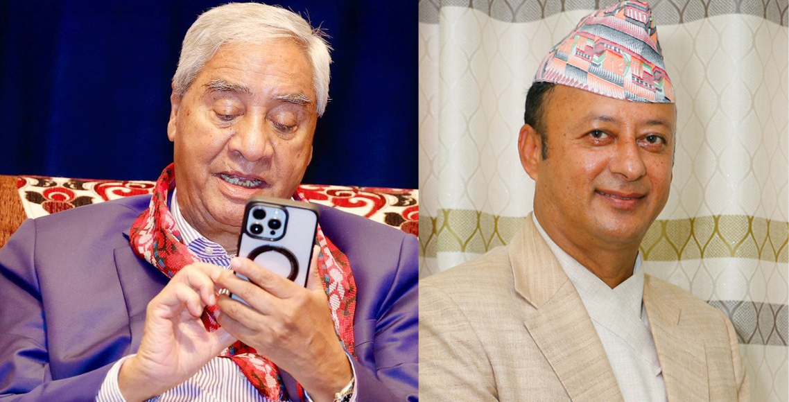 देउवा र खड्काको घरमा ‘जलेका पैसा’ को अनुसन्धान सुरु