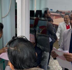 चितवन उद्योग वाणिज्य संघको अधिवेशनका लागि शिरीष पन्त समुहद्धारा मनोनयन दर्ता